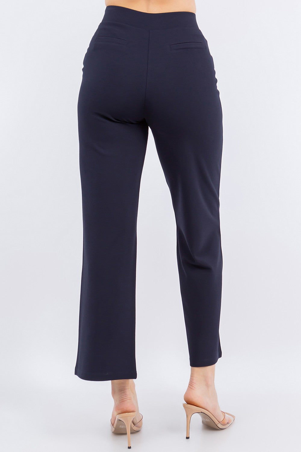 High Waisted Premium Knit Slacks