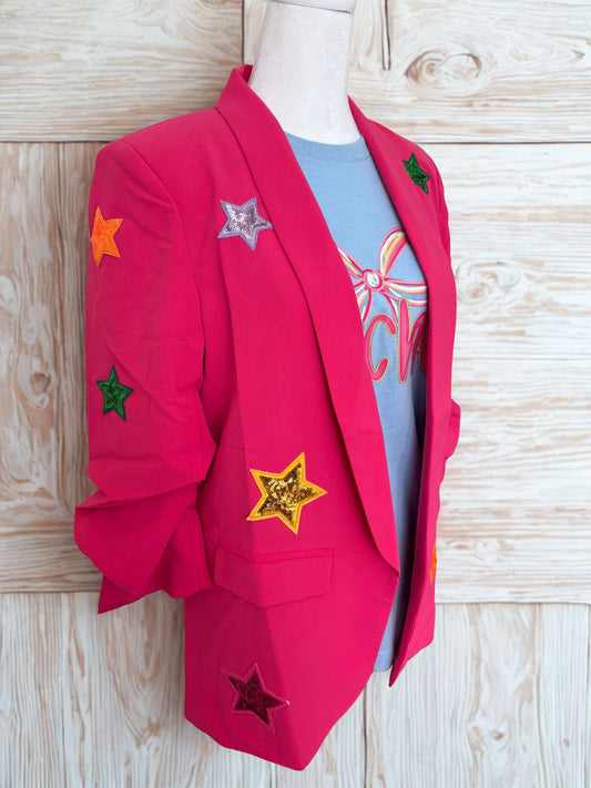 Pink Blazer