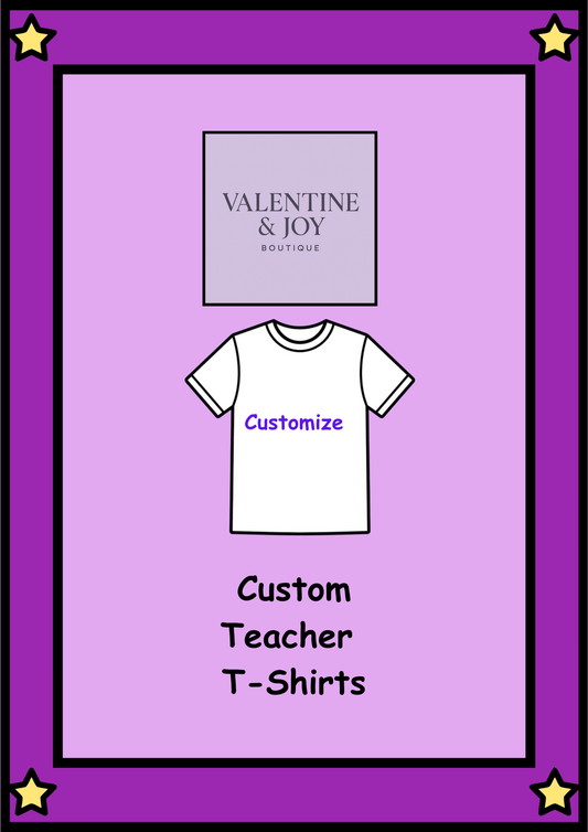 Customized Teachers/Students T-shirt