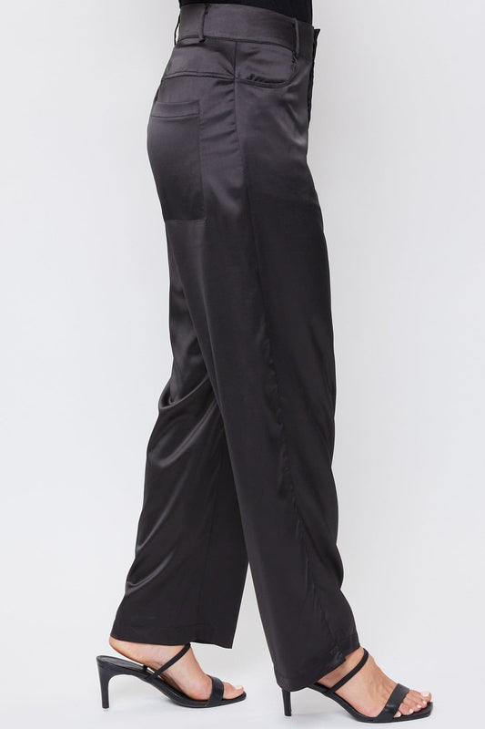 Comfy Stretch Satiny Matte Office Pants