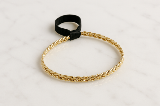 Braided Golden headband
